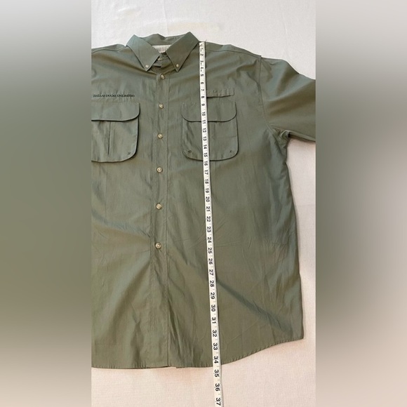 World Wide Sportsman Shirt Adult XL
Green Button Up Fisherman Fishing - Picture 10 of 12